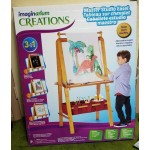 Tabla ajustabila 3in1 Imaginarium Master Studio Easel multifunctionala magentica de scris si pictat 